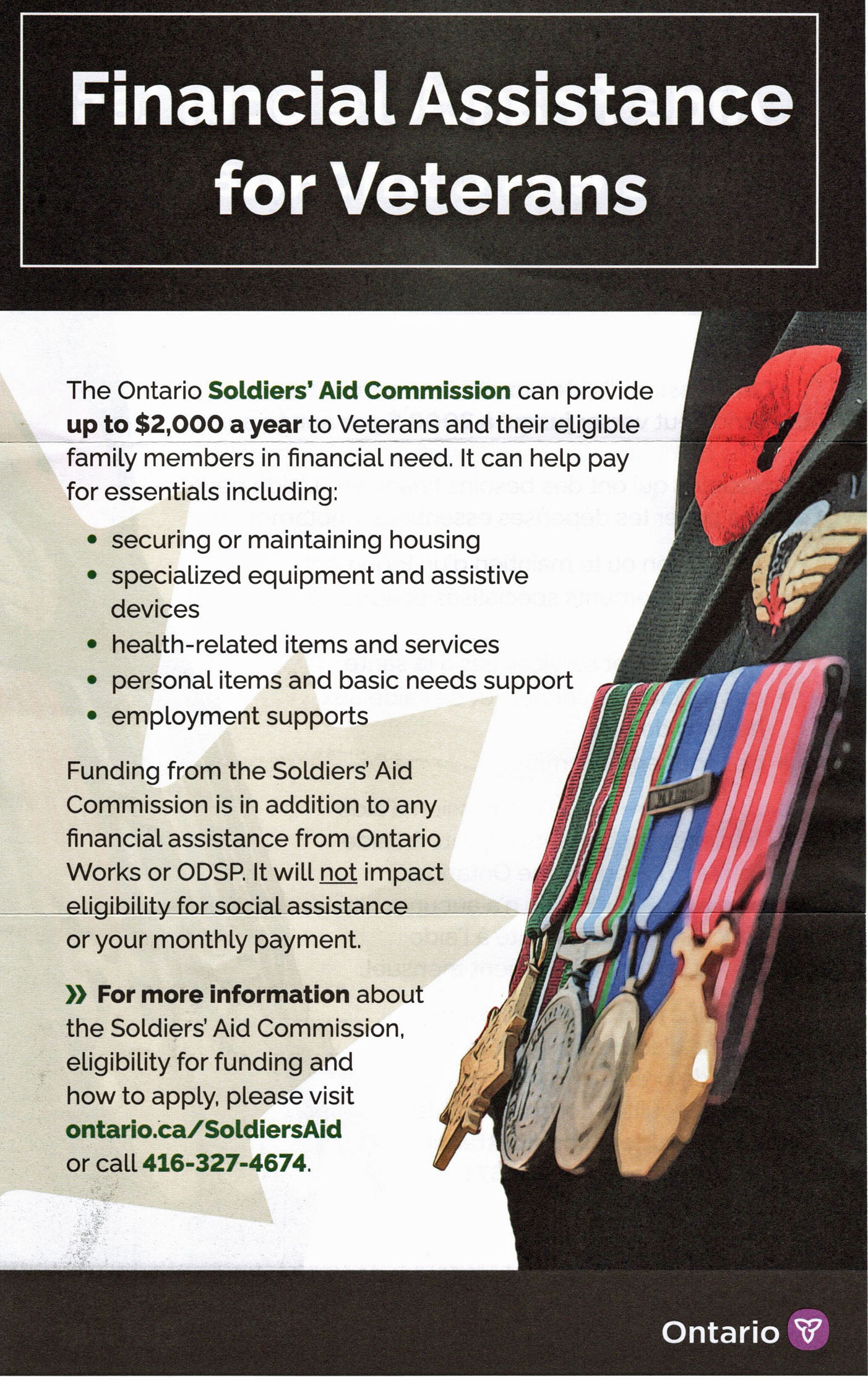 Assistance for Veterans